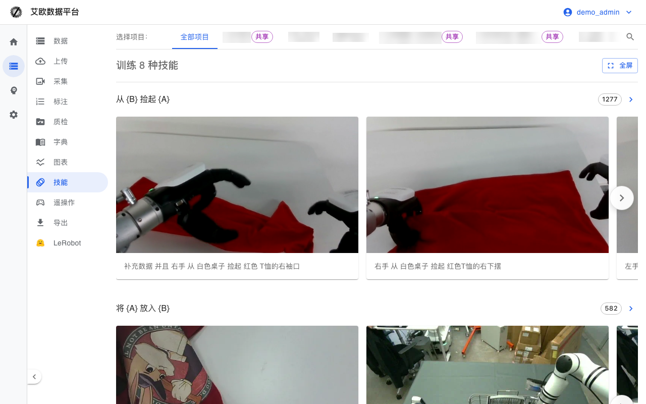 技能列表（管理员，测试环境）