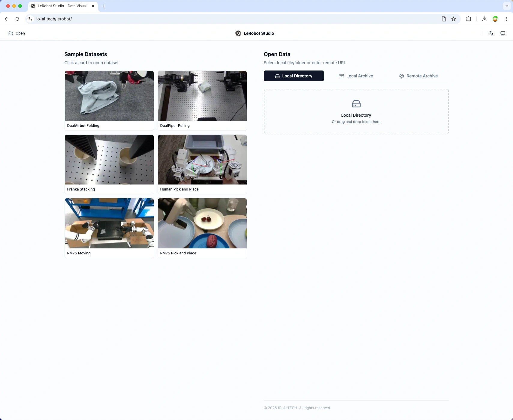 ようこそページ