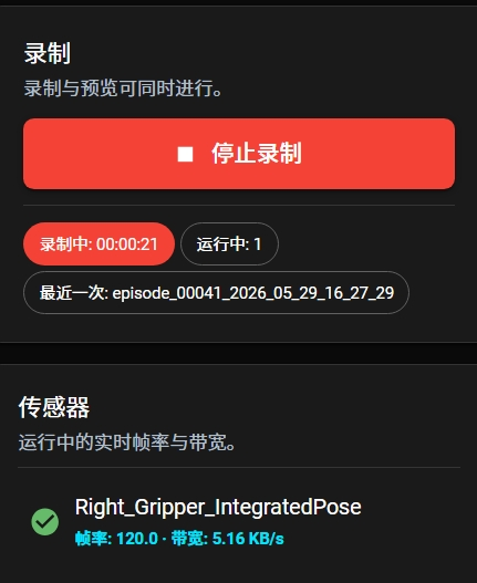 传感器数据监测面板