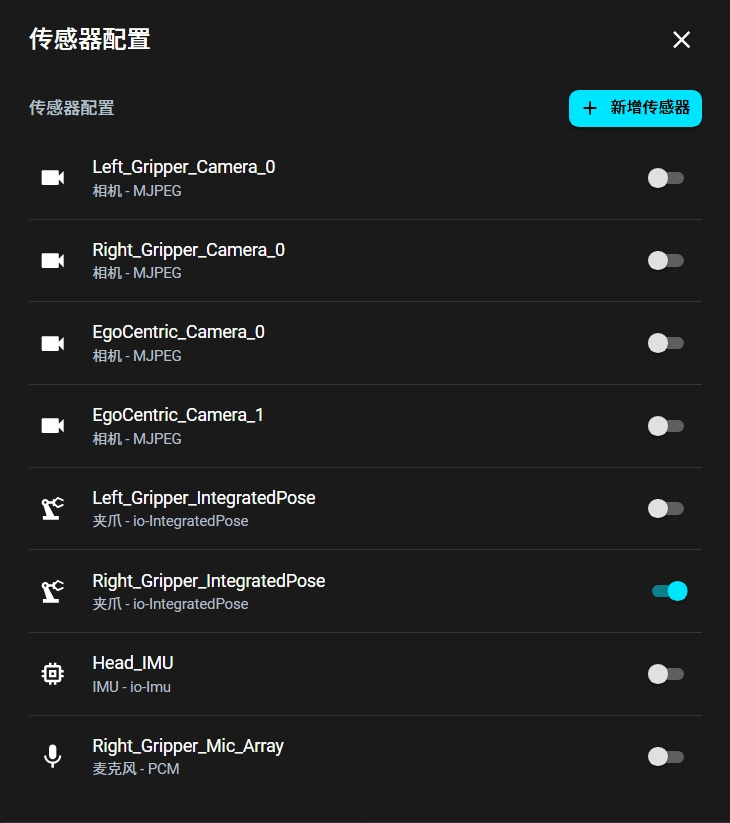 配置文件编辑界面