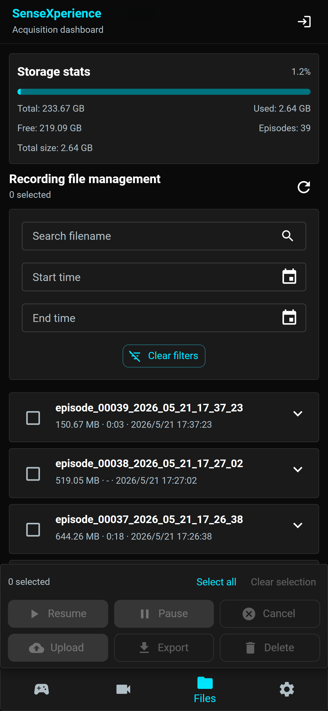 Files