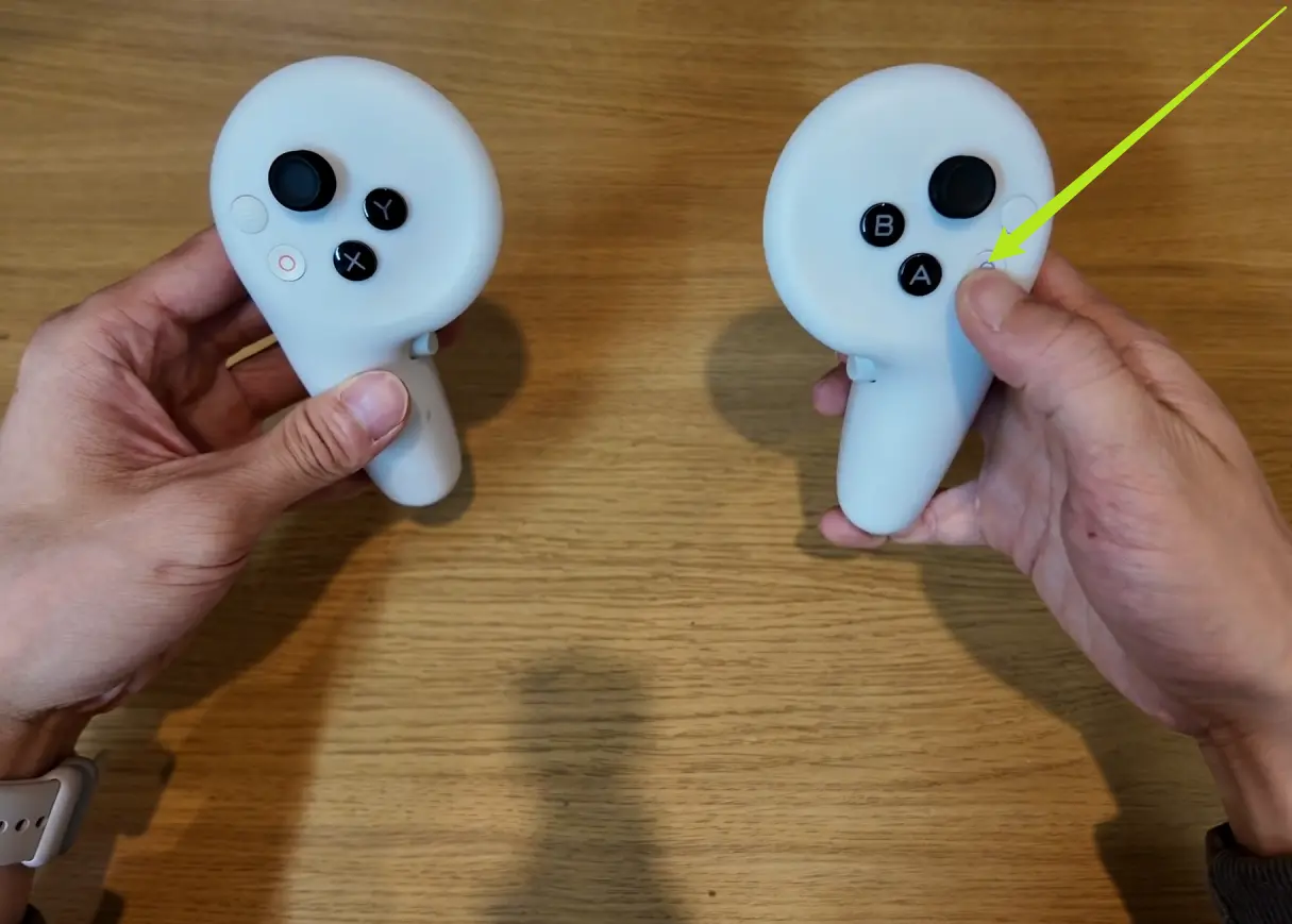 VR头显重置视野确认界面