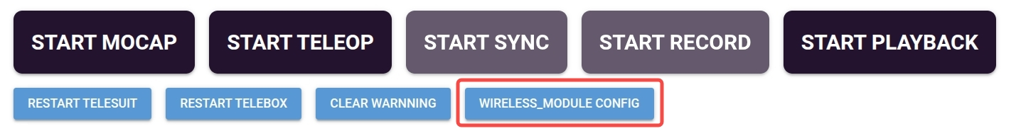 Wi-Fi configuration interface