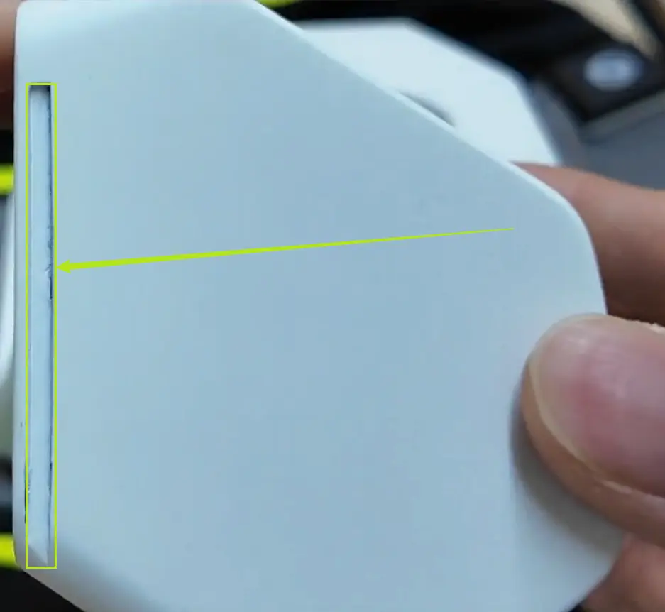 TeleSuit battery slot details