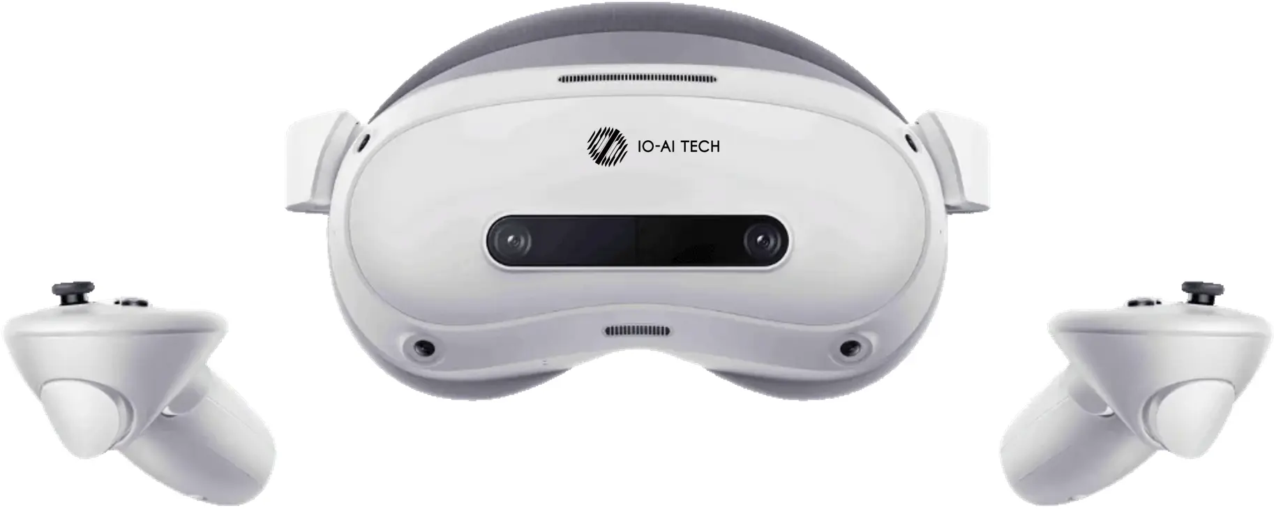 VR headset and controllers