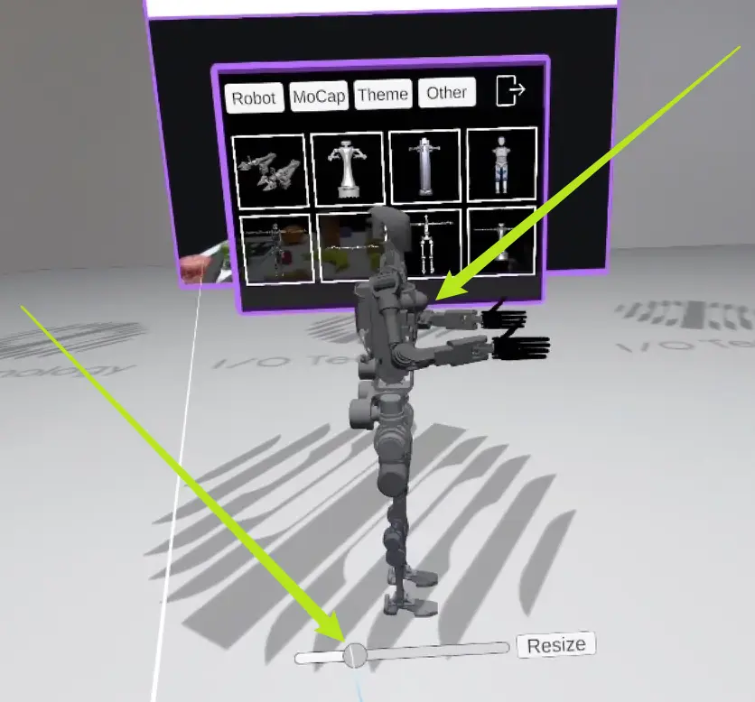 Rotate robot