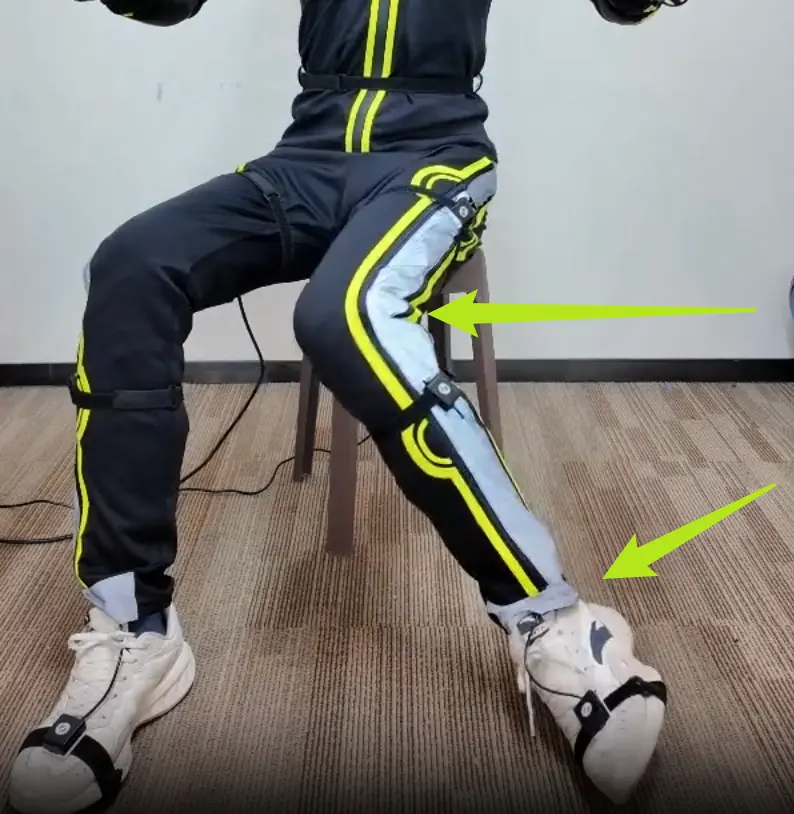 Pro invert left foot to record